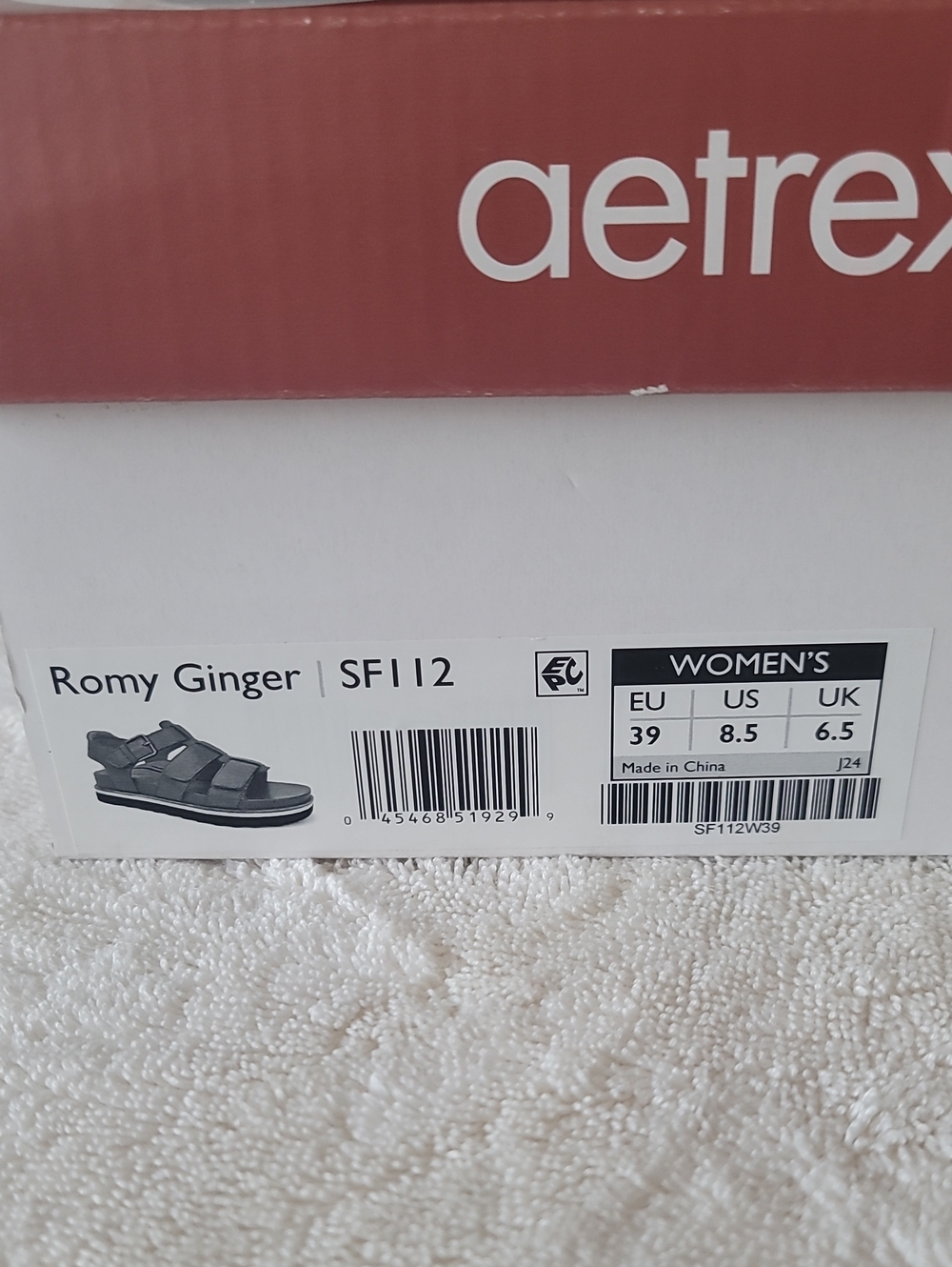 Aetrex Romy Ginger Women's Sandal